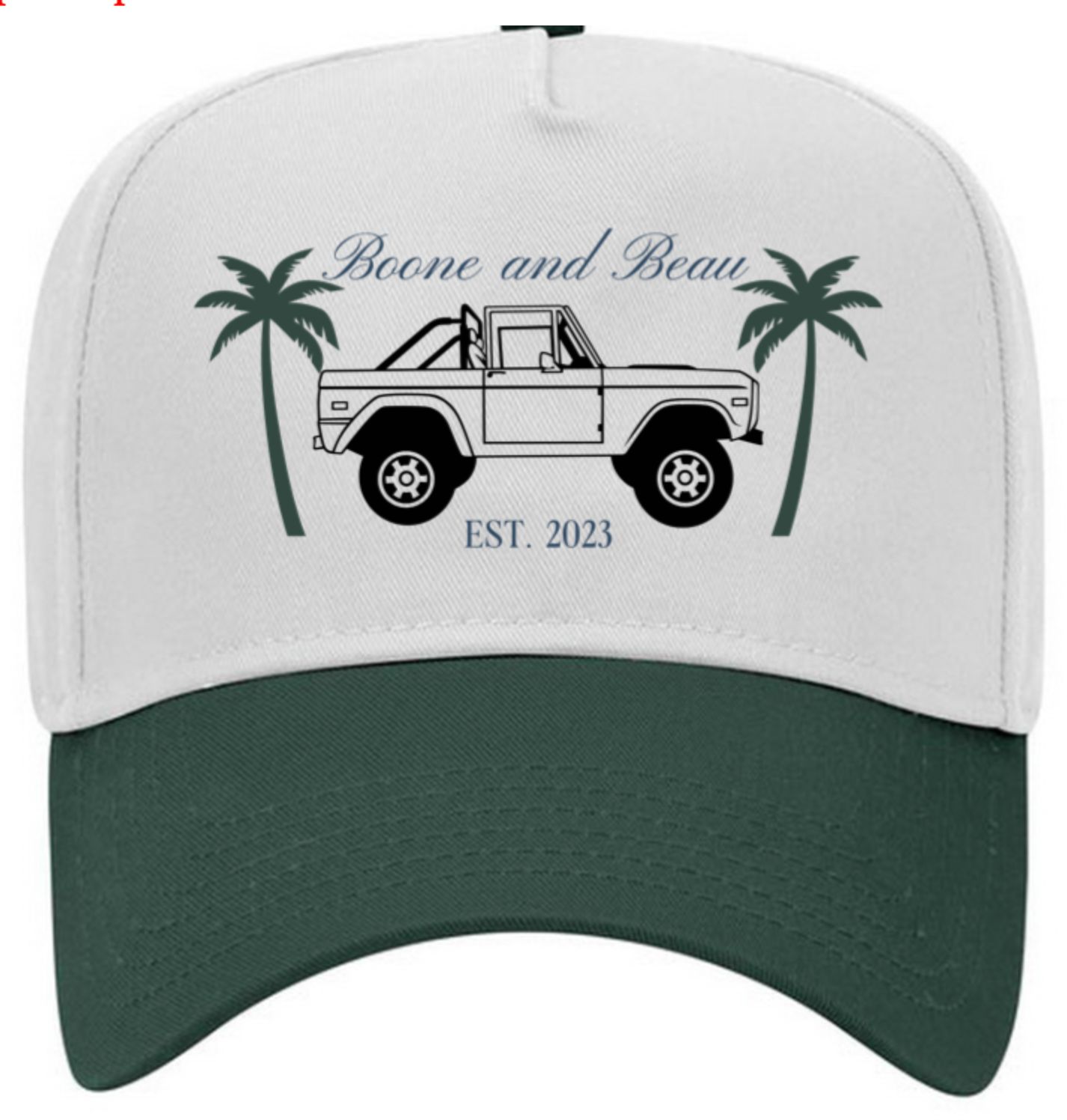 Boone and Beau Trucker Hat